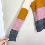 Madewell  Crofton Wool Blend Striped Crew Neck Sweater Size S Photo 3