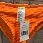 Good American NWT Orange Cream Jacquard Bikini Bottom Photo 1