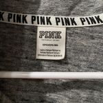 PINK - Victoria's Secret Grey Long Sleeve Cropped Sweater Photo 2