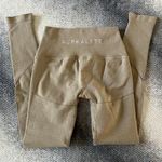Alphalete Revival Tank High Rise Compression Taupe Leggings Women Size Small Photo 0