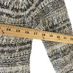 Lucky Brand Women's Size Small Black White Crochet Knit Sweater Photo 6
