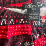 3/$15 Santa/Christmas Holiday Winter Print Patterned Leggings Lounge Pants S Black Photo 2