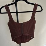 House Of CB House‎ of CB Mae Corset Top Brown NWOT size XS Photo 7