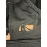 Marika Tek Open Lace Up Black Sport Bra Size Medium Photo 4