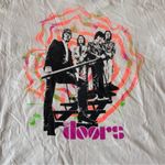Daydreamer White Black Orange Pink The Doors Spiral Oversized T-Shirt Sz S Photo 6