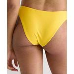 J.Crew NWT Curved-Waist Cheeky Bikini Bottom Warm Maize Size XXL Photo 1