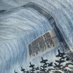 Old Navy  Chambray Denim Embroidered Long Flutter Sleeve Dress Size Small Boho Photo 9