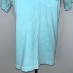 Comfort Colors CAVENDERS //  Mint Blue Green Graphic Tee T-Shirt Small Cancer Photo 4