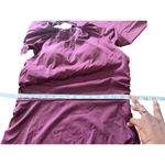 Halara  Maxi Dress Cape  Draped Ruffles Padded Tie Back Side Slit Unique Formal Photo 11