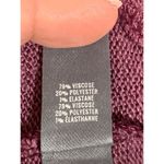 Aerie  Women's Knitted Long Sleeve Hoodie Pullover Sweater Red Purple Size XS Photo 1