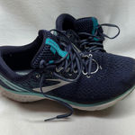 Brooks Ghost 11 Wide Women's Running Shoes Navy Teal Size 11 Photo 0