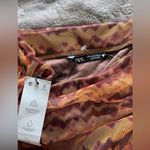 ZARA  Animal Print Ruched Bodycon Mermaid Tail Dress/Skirt Women’s Sz S NWT Photo 2