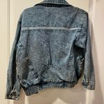 90s Stylish Denim Jacket Blue Size XL Photo 2