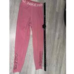 Nike WOMENS  Pro 7/8 TIGHTS DRI FIT Hi Rise Yoga PANTS Pink Size Small leggings Photo 5