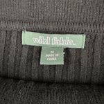 Wild Fable Black Ribbed Off the Shoulder Cropped Sweater Size Medium Photo 2