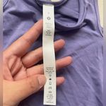 Lululemon Shoulder Cut-Out Yoga T-Shirt - Dark Lavender Photo 8