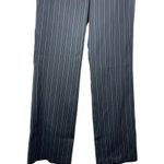 Taylor B.Moss VTG Black Olive Pin Striped Y2K 90s Office Dress Pants NWT 4 Photo 4