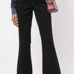 Tory Burch  Wade frayed flare jeans stone washed black sz 26 Photo 0