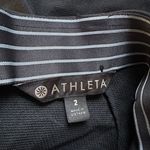 Athleta  Wander Slim High Rise‎ Slit Ankle Pants Black Errands Athleisure Travel Photo 1