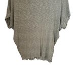 Andree by Unit  Women’s Sz S Green Knit Slouchy Top Short Dolman Sleeves Stretch Photo 2
