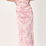 Floral Pink Dress Size M Photo 0