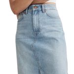 Madewell Denim Maxi Skirt in Morrison wash Photo 4