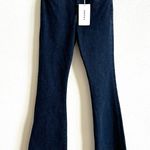 frame denim Frame Dark Blue Denim Le One Flare High Rise Jeans Women's 2 NWT Photo 0