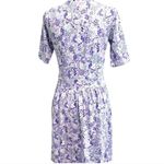 Lands' End ā FloralĀ PurpleāSpringāDressāsizeāXS Photo 4