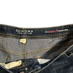 Sonoma  Blue Jean Shorts with Cuffed Hem & studs Photo 1