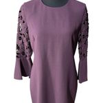 Elie Tahari NWT Women’s Esmarella Aubergine Sheath Dress Sz 8 Photo 4