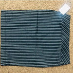 Mixxed26 Women's Pinstripe Pencil Straight Stretch Skirt Black White Medium NWT Photo 0