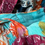 Anthropologie Love The Label Printed Patchwork Halter Dress Small Photo 2