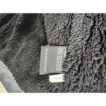 New Balance Women's NB Black/ Houndstooth Quilted Puffer Hooded Tech Jacket XL Photo 6