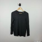 Equipment Femme Crewneck Cashmere Blend Knit Sweater Grey Size S Photo 4