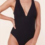 ANDIE  Swim The Mykonos One Piece Swimsuit‎ Black size M NWT Photo 0