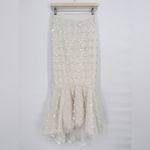 BHLDN  Remy Beaded Skirt Bridal Size 4‎ (runs small) Photo 3