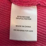 Lucy Paris  Pink Keyhole Ribbed Sleeveless Bodycon Fitted Pink Top Size M Photo 4