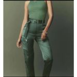 WHBM White House Black Market Belted Tapered Ankle Cargo Pants 0 Photo 8