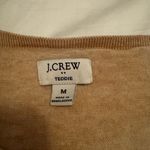 J.Crew  Tan Cotton Teddie Sweater Medium Photo 3