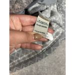 womens ll bean fleece full zip Jacket gray aztec Women's Medium Photo 4