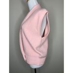JH Collectibles Pink 90s Angora Wool Sweater Vest Sz Medium Photo 2