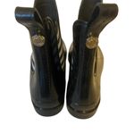 London Fog  BLACK PATENT RAIN BOOT SIZE8 like new Photo 2