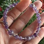 Handmade  Amethyst Crystal Beaded Bracelet * Photo 3