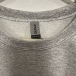 NFL Detroit Lions sweater!!  Gray Sweatshirt with blue sequin glitter lions logo! Photo 2