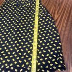 Pleione  Black and Yellow Sleeveless Scoop Neck Casual Dress Photo 5