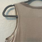 BKE ⭐️ Boutique grayish taupe sleeveless sequined tank top shirt size small y2k Photo 3
