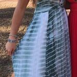 Style Exchange Teal Halter Dress Photo 0