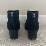 Toms Tom Black Block Heel Booties Photo 3
