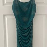 Lucy in the Sky Green Sparkly  Mini Dress Photo 0