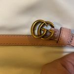 Gucci  GG Mousse Top Patent Leather Belt size 95 Photo 4
